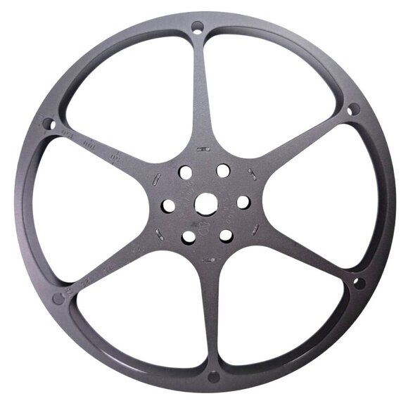 Vintage Bell & Howell 8mm Film Canisters Set Of 5 With 1 Reel 1950s 5 Inch Metal - Picture 9 of 12